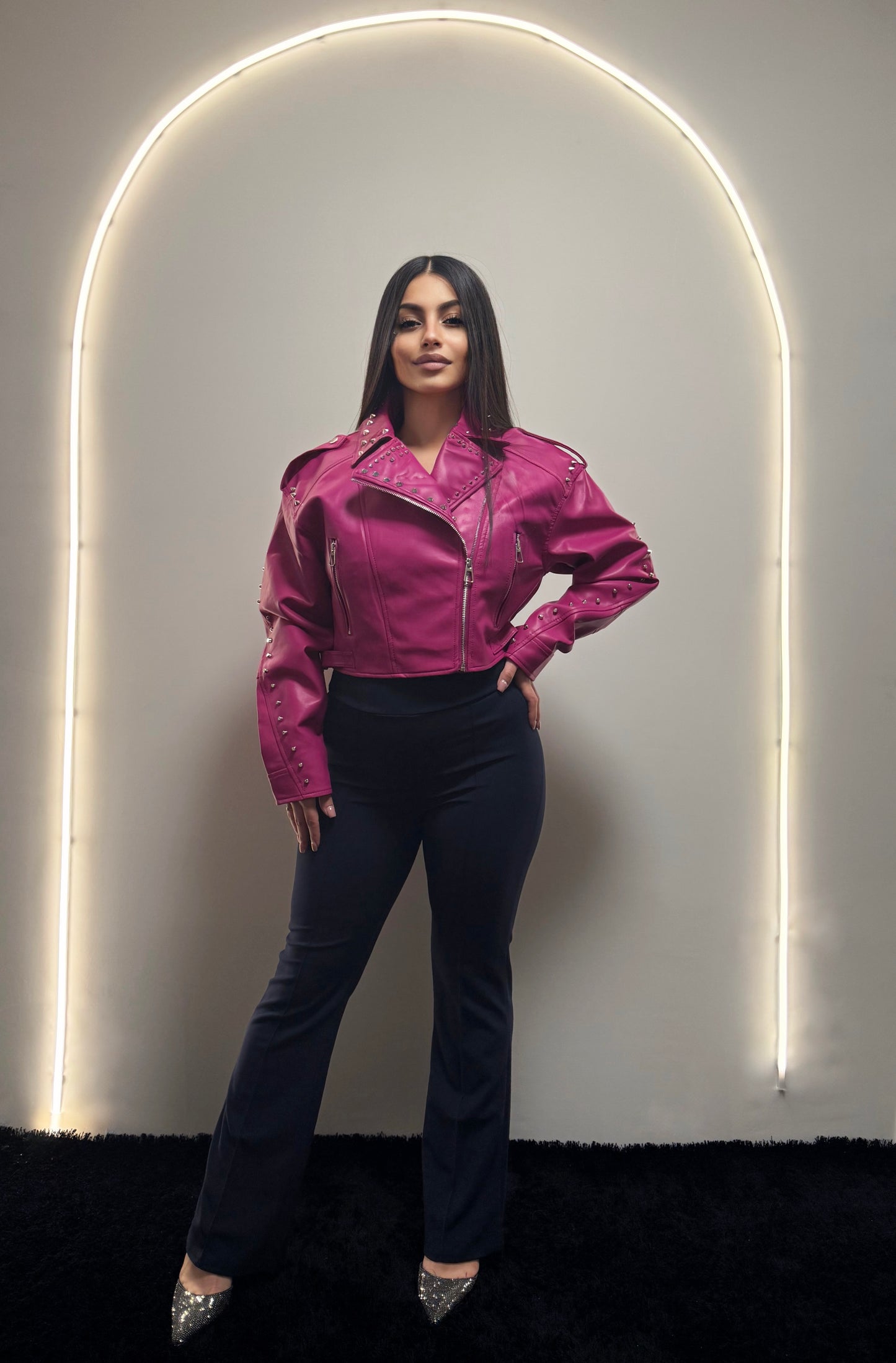 Giacca eco Fuscia